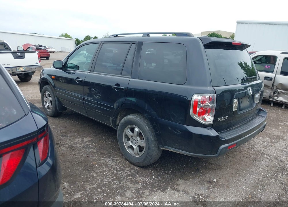 2006 HONDA PILOT EX-L VIN: 5FNYF28596B007438