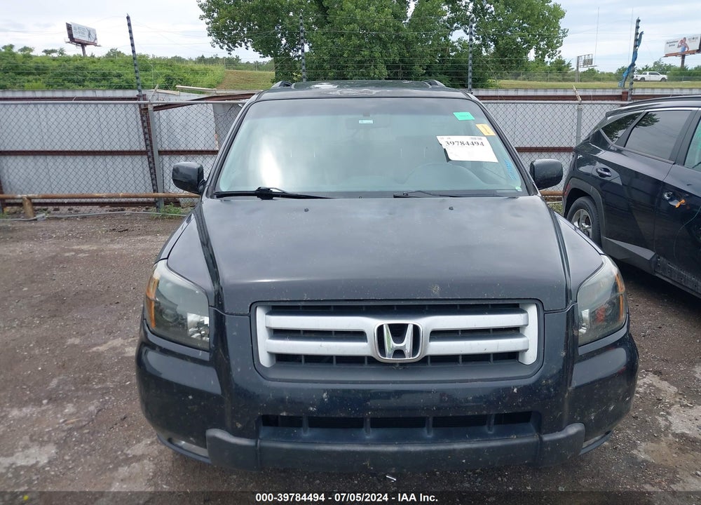 2006 HONDA PILOT EX-L VIN: 5FNYF28596B007438
