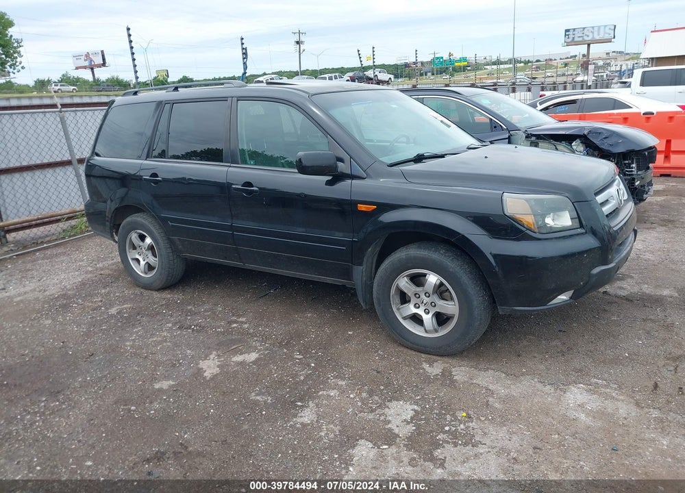 2006 HONDA PILOT EX-L VIN: 5FNYF28596B007438