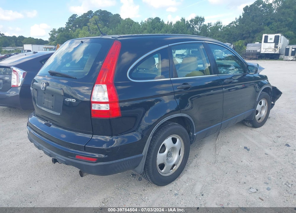 2010 HONDA CR-V LX VIN: JHLRE4H32AC014788