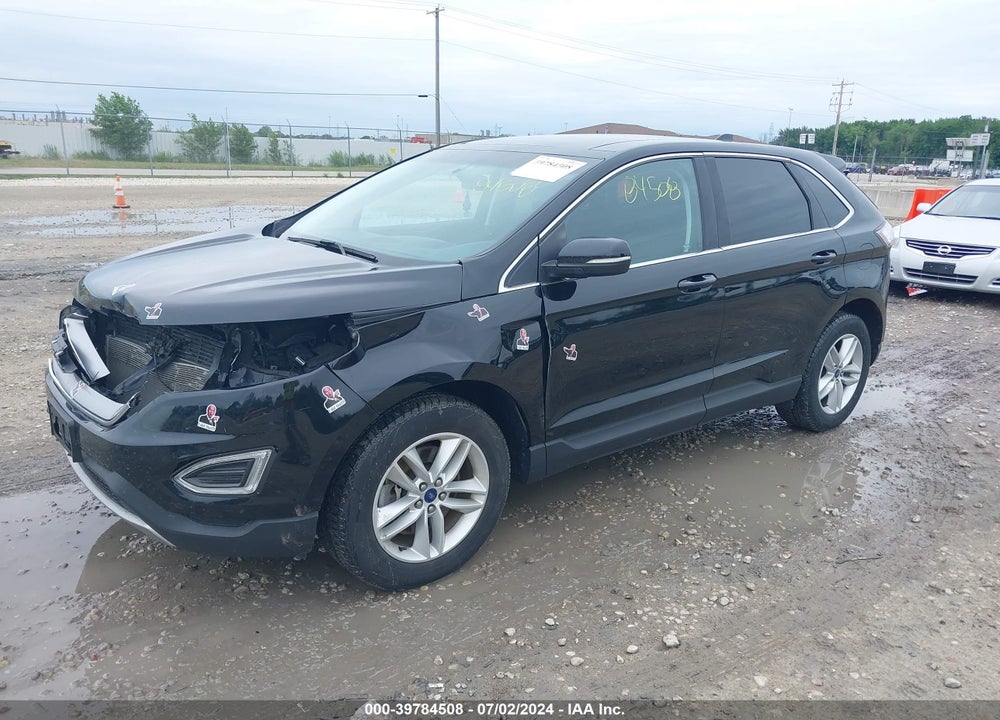 2018 FORD EDGE SEL VIN: 2FMPK4J82JBC50775