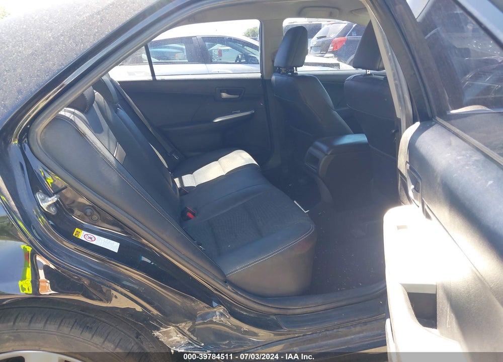 2014 TOYOTA CAMRY SE VIN: 4T1BF1FK4EU414531