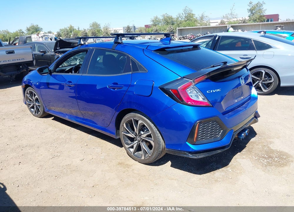 2017 HONDA CIVIC SPORT VIN: SHHFK7G4XHU227925
