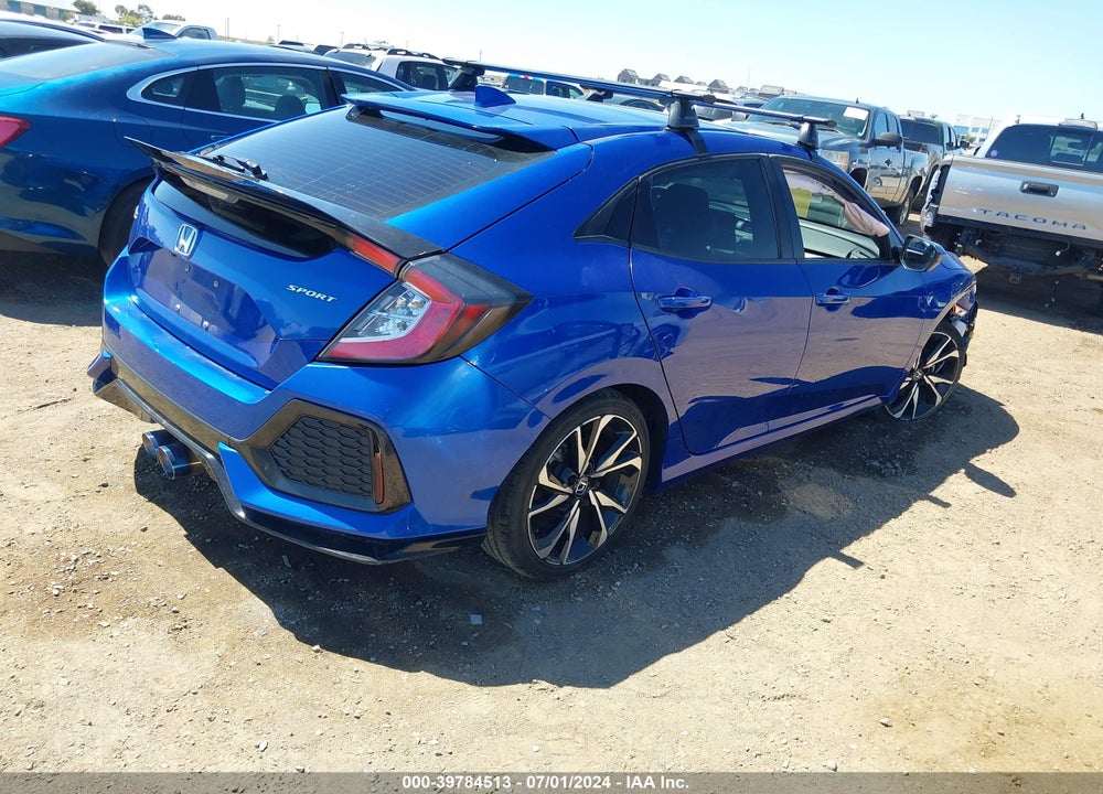 2017 HONDA CIVIC SPORT VIN: SHHFK7G4XHU227925