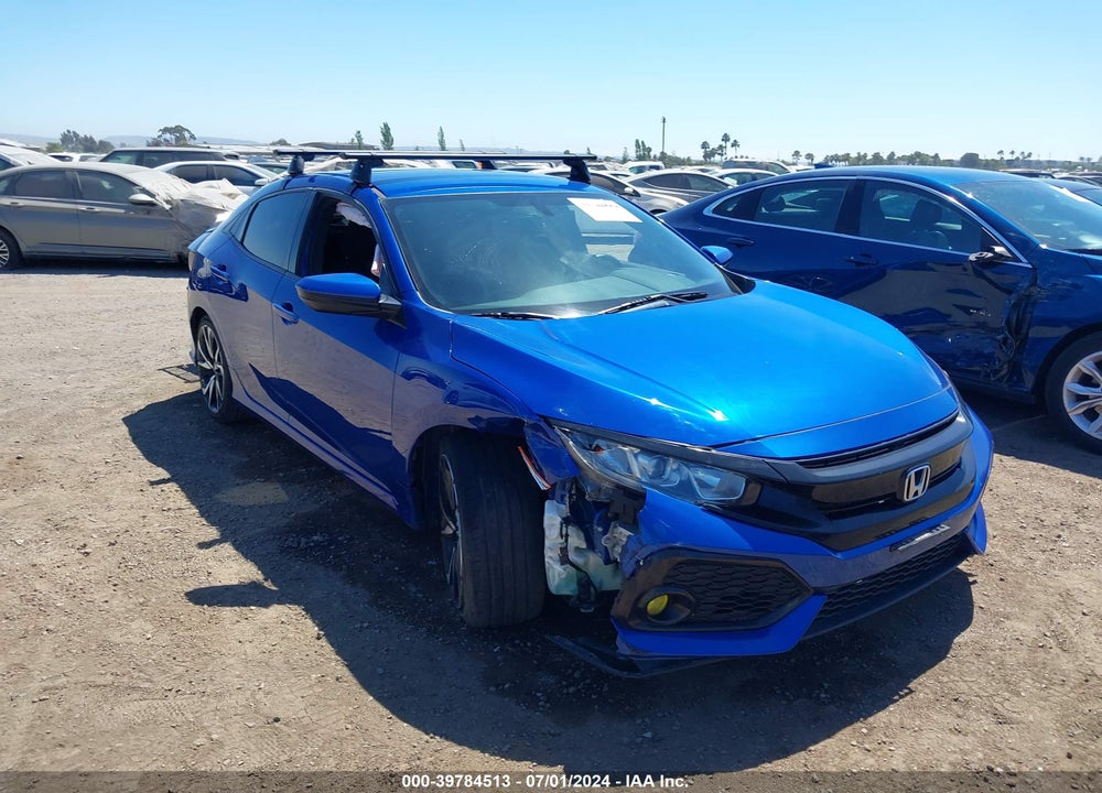 2017 HONDA CIVIC SPORT VIN: SHHFK7G4XHU227925