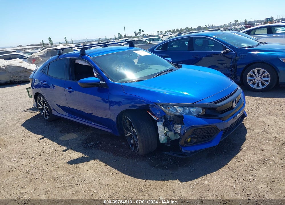 2017 HONDA CIVIC SPORT VIN: SHHFK7G4XHU227925