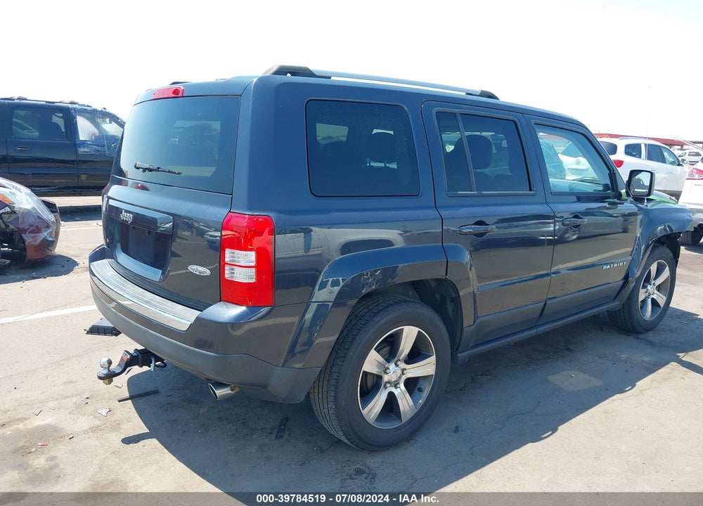 2016 JEEP PATRIOT HIGH ALTITUDE EDITION VIN: 1C4NJPFA2GD589664