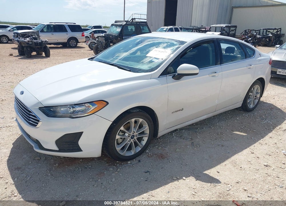 2019 FORD FUSION HYBRID SE VIN: 3FA6P0LU9KR151965