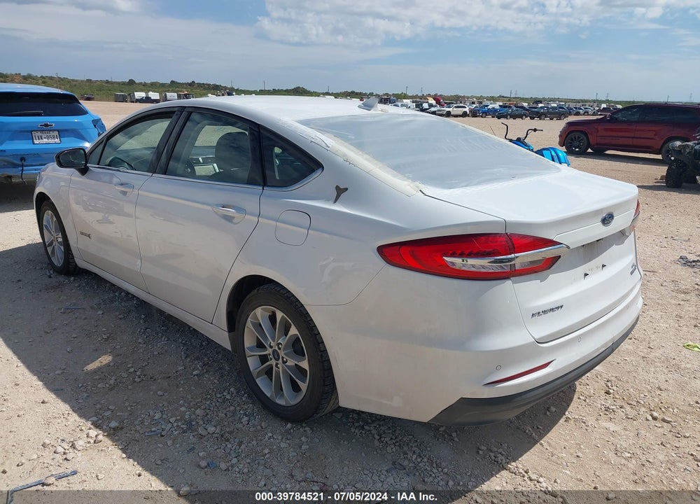2019 FORD FUSION HYBRID SE VIN: 3FA6P0LU9KR151965