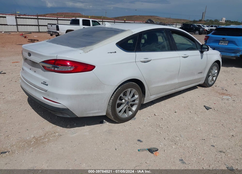 2019 FORD FUSION HYBRID SE VIN: 3FA6P0LU9KR151965