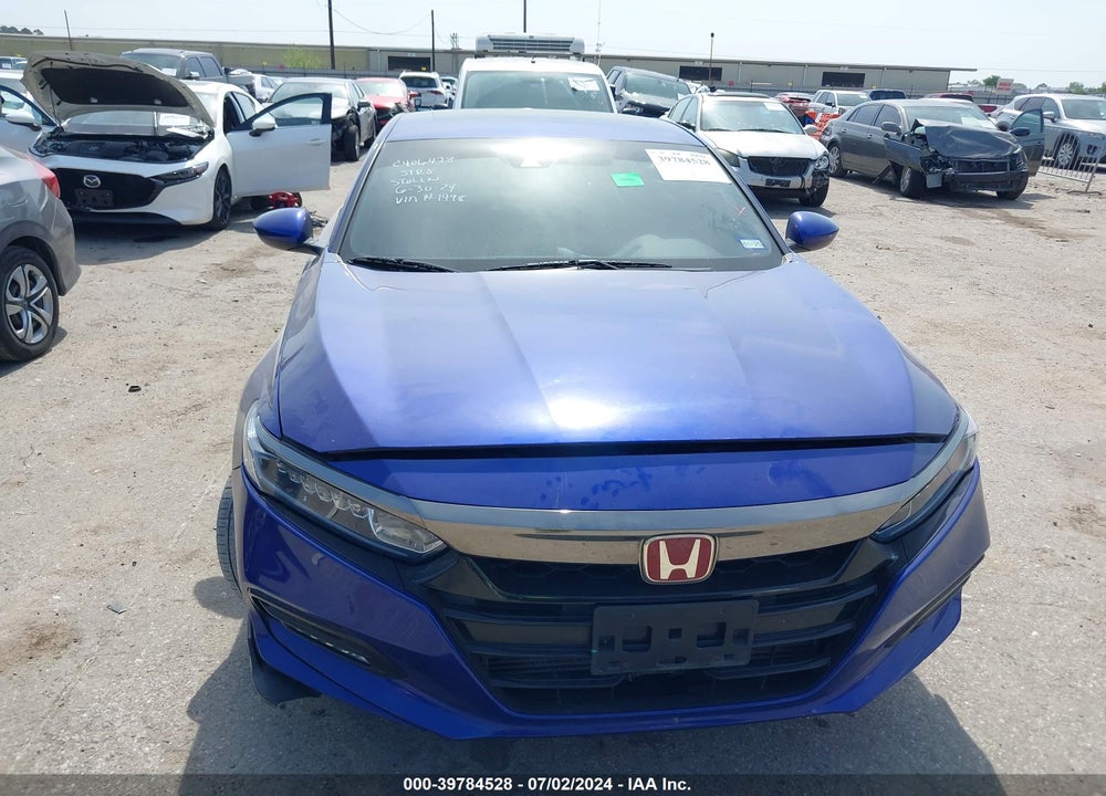 2018 HONDA ACCORD SPORT 2.0T VIN: 1HGCV2F37JA021498