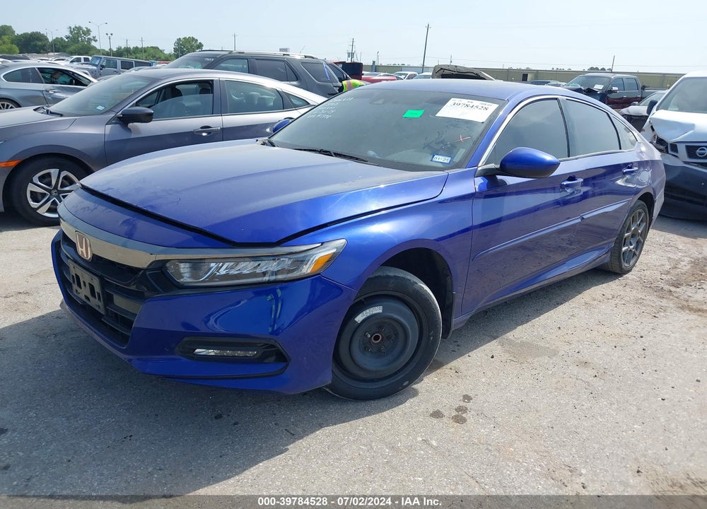 2018 HONDA ACCORD SPORT 2.0T VIN: 1HGCV2F37JA021498