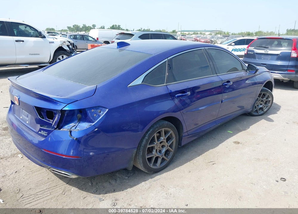 2018 HONDA ACCORD SPORT 2.0T VIN: 1HGCV2F37JA021498