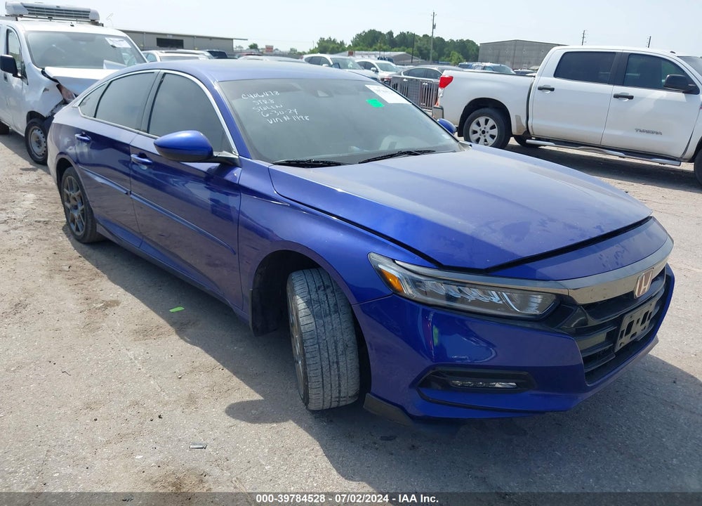 2018 HONDA ACCORD SPORT 2.0T VIN: 1HGCV2F37JA021498