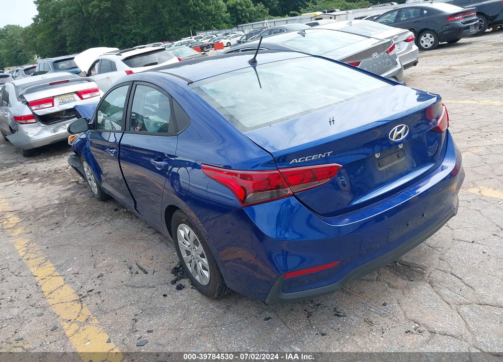 2019 HYUNDAI ACCENT SE VIN: 3KPC24A30KE072205