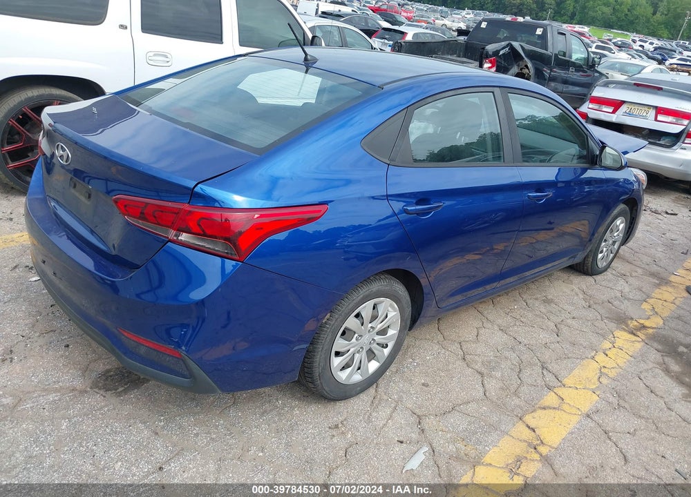 2019 HYUNDAI ACCENT SE VIN: 3KPC24A30KE072205