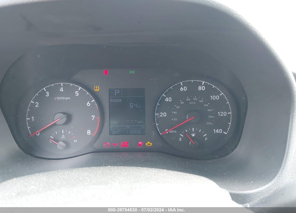 2019 HYUNDAI ACCENT SE VIN: 3KPC24A30KE072205