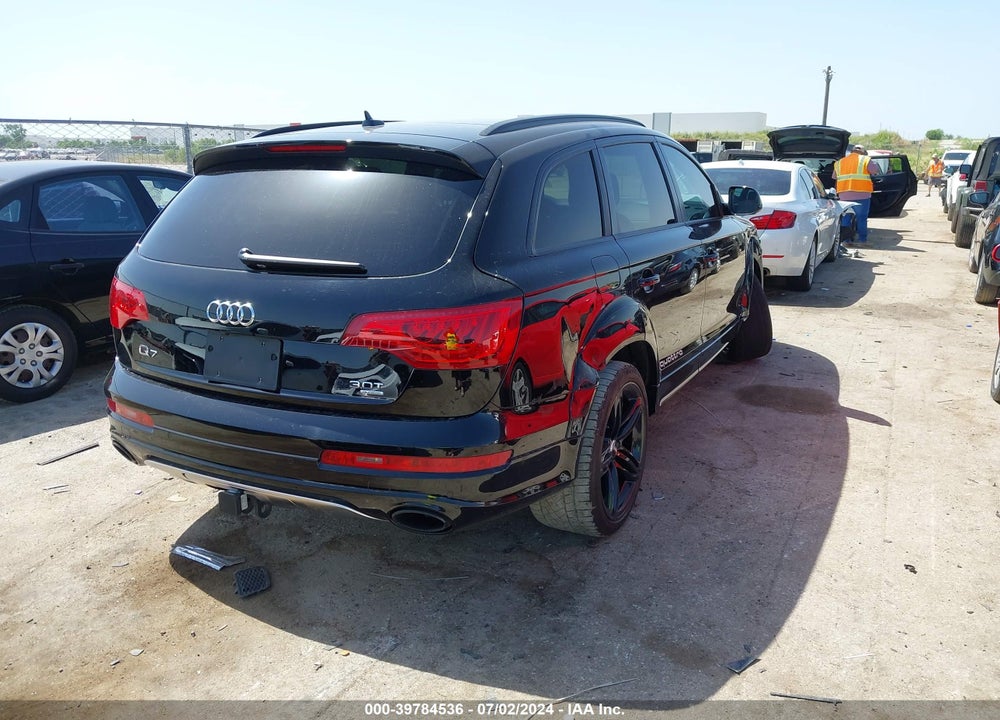 2015 AUDI Q7 3.0T S LINE PRESTIGE VIN: WA1DGAFE8FD029795