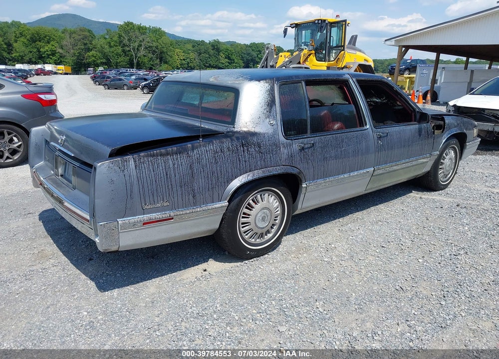1991 CADILLAC DEVILLE VIN: 1G6CD53B6M4221678