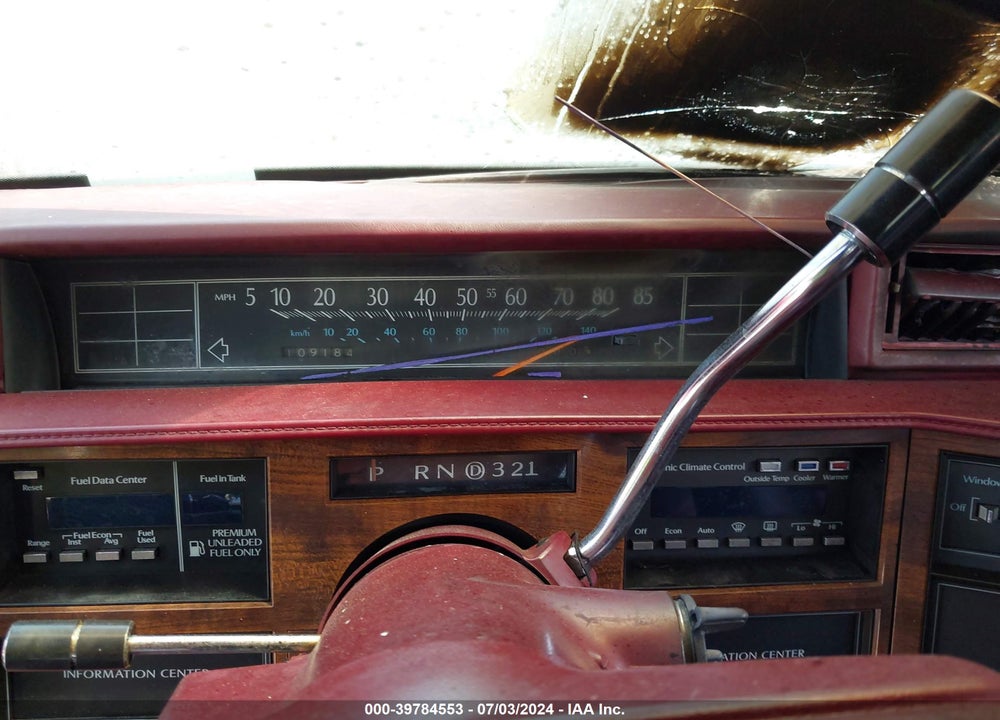 1991 CADILLAC DEVILLE VIN: 1G6CD53B6M4221678