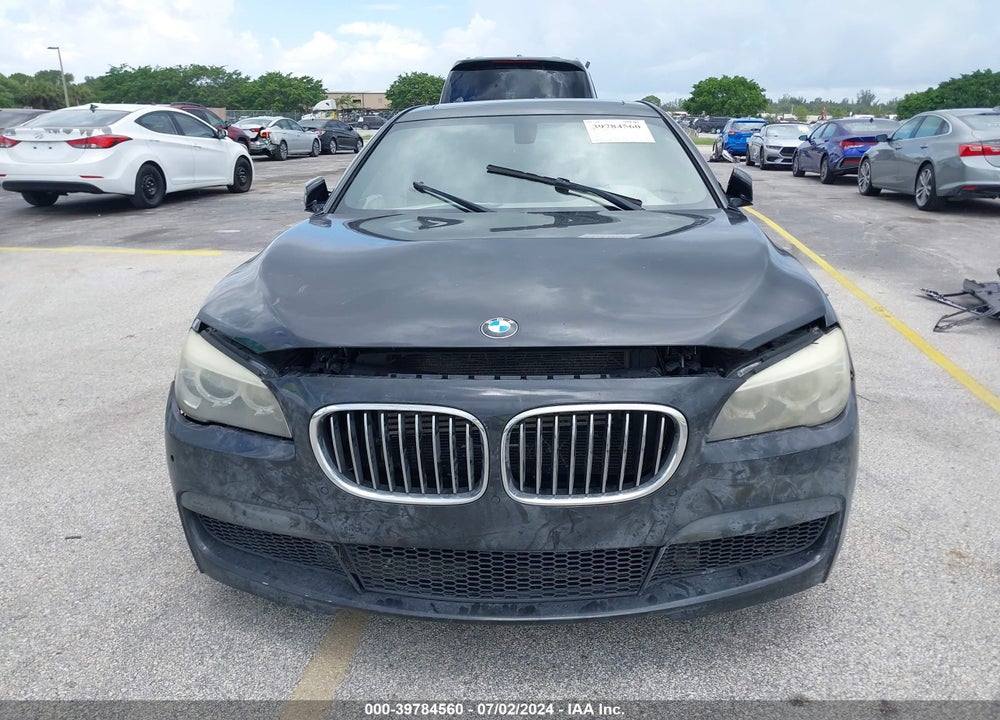 2013 BMW 750LI VIN: WBAYE8C53DD133471