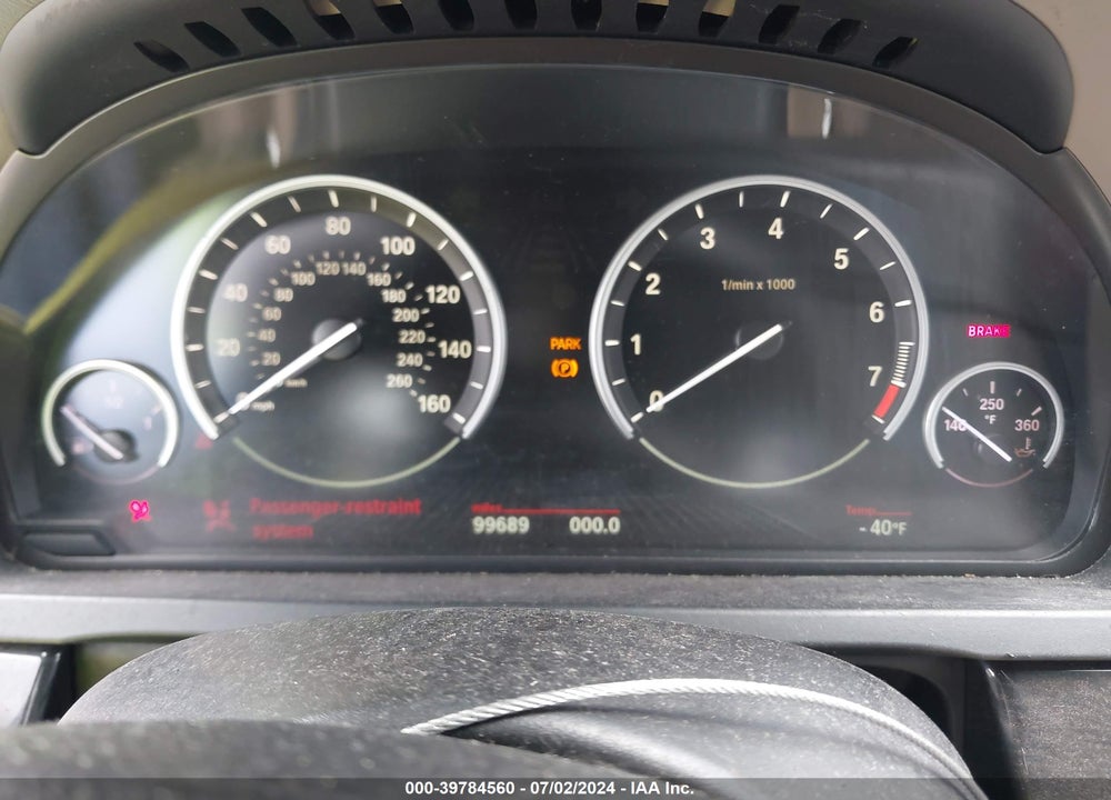 2013 BMW 750LI VIN: WBAYE8C53DD133471