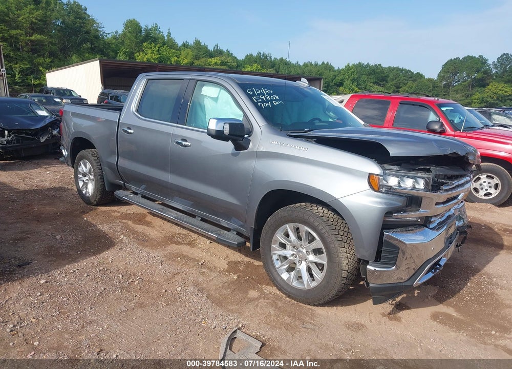 2021 CHEVROLET SILVERADO 1500 2WD SHORT BED LTZ VIN: 1GCPWEEDXMZ106396