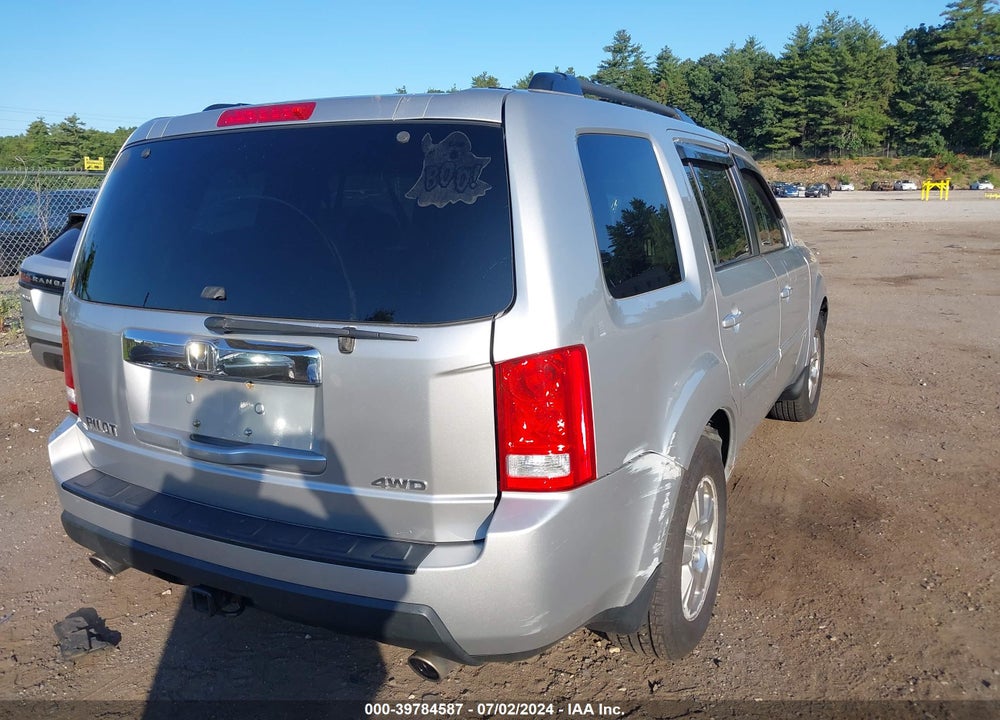 2011 HONDA PILOT EX-L VIN: 5FNYF4H54BB026775