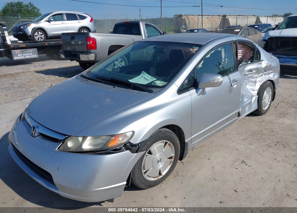 2007 HONDA CIVIC HYBRID VIN: JHMFA36207S029948