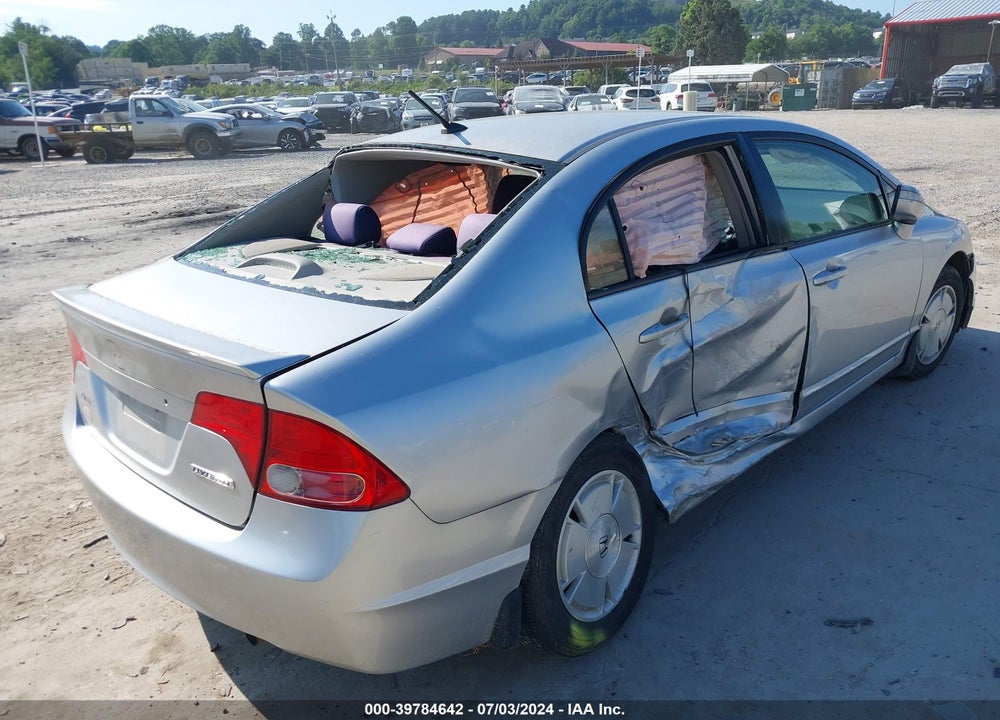 2007 HONDA CIVIC HYBRID VIN: JHMFA36207S029948