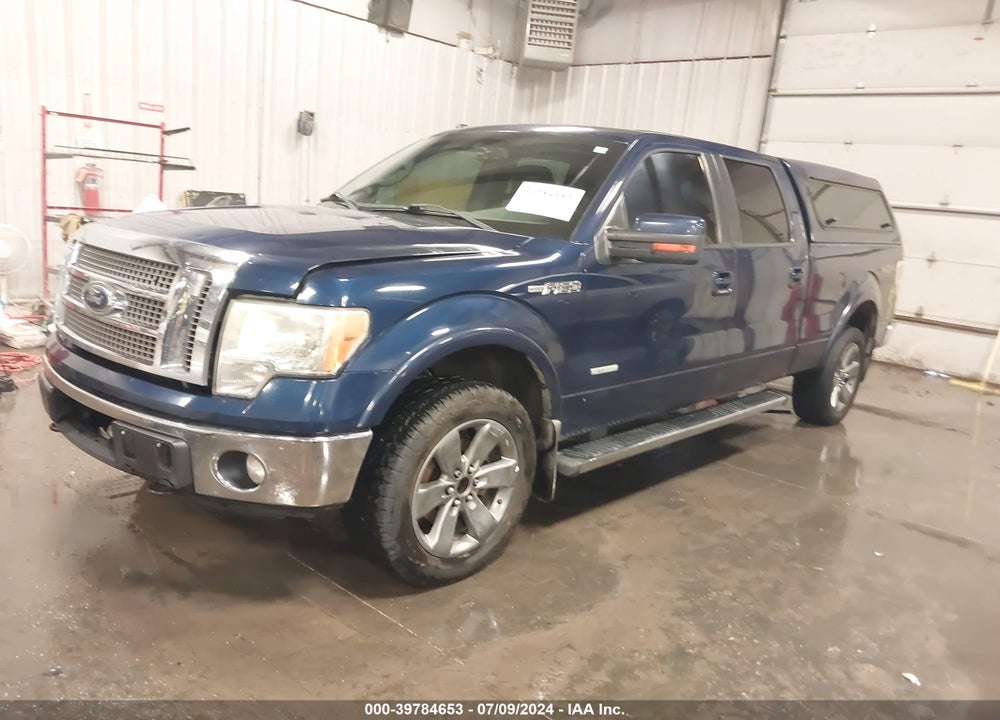 2011 FORD F-150 LARIAT VIN: 1FTFW1ET7BFB57140
