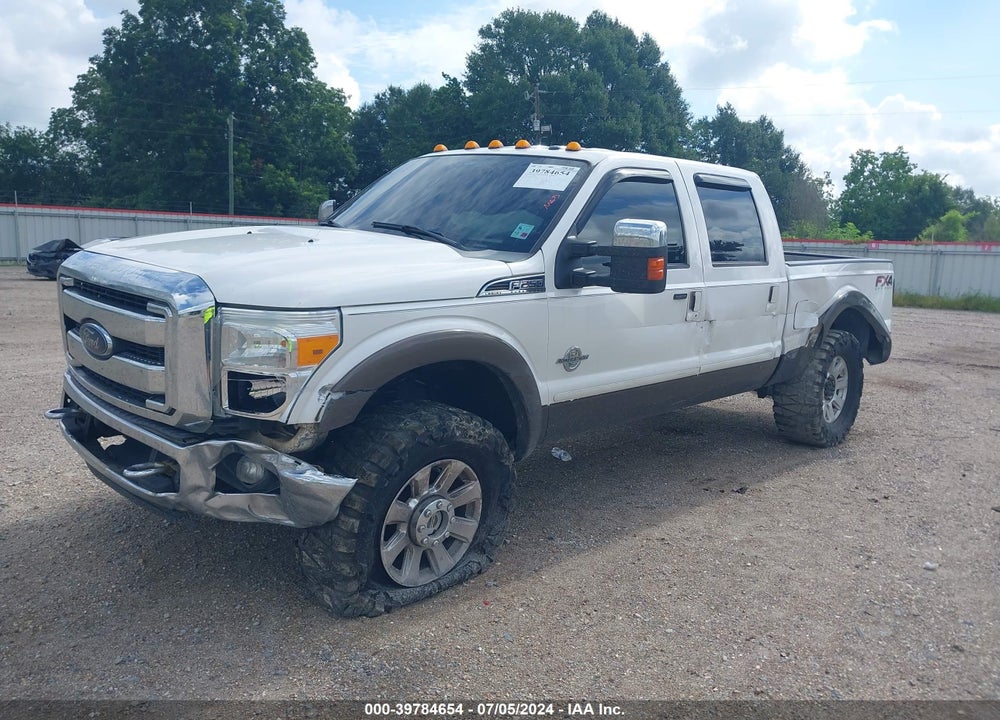 2016 FORD F-250 LARIAT VIN: 1FT7W2BT8GEA62954