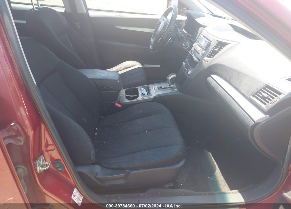 2012 SUBARU LEGACY 2.5I PREMIUM VIN: 4S3BMBB63C3007201