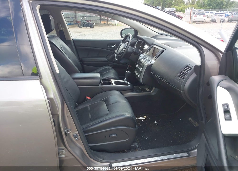 2012 NISSAN MURANO SL VIN: JN8AZ1MW6CW206203