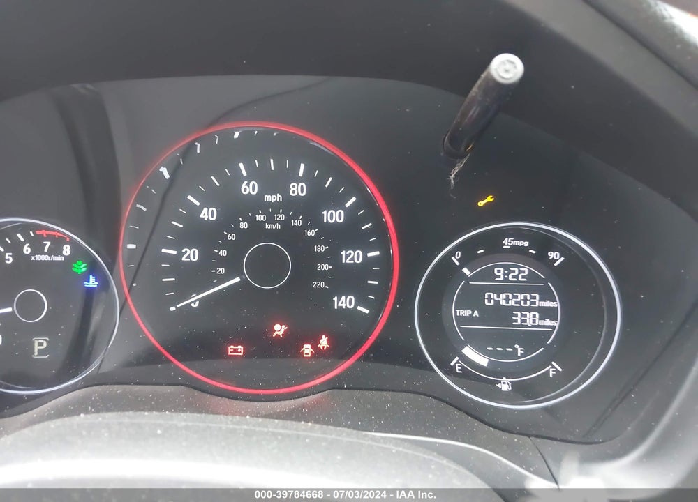 2018 HONDA HR-V EX VIN: 3CZRU6H56JG728458
