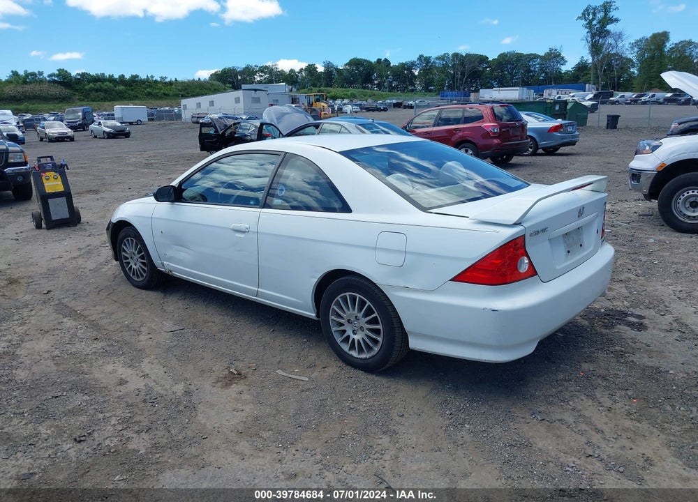 2005 HONDA CIVIC LX VIN: 1HGEM22555L062855