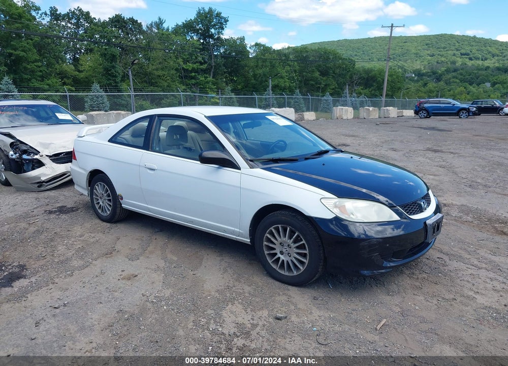 2005 HONDA CIVIC LX VIN: 1HGEM22555L062855