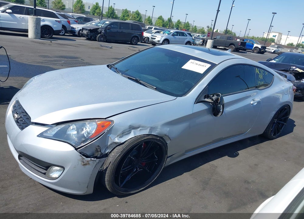 2012 HYUNDAI GENESIS 3.8 TRACK VIN: KMHHU6KH7CU075025