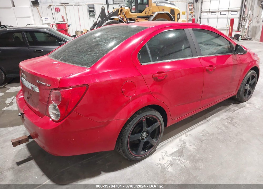 2012 CHEVROLET SONIC 2LT VIN: 1G1JC5SH1C4199142