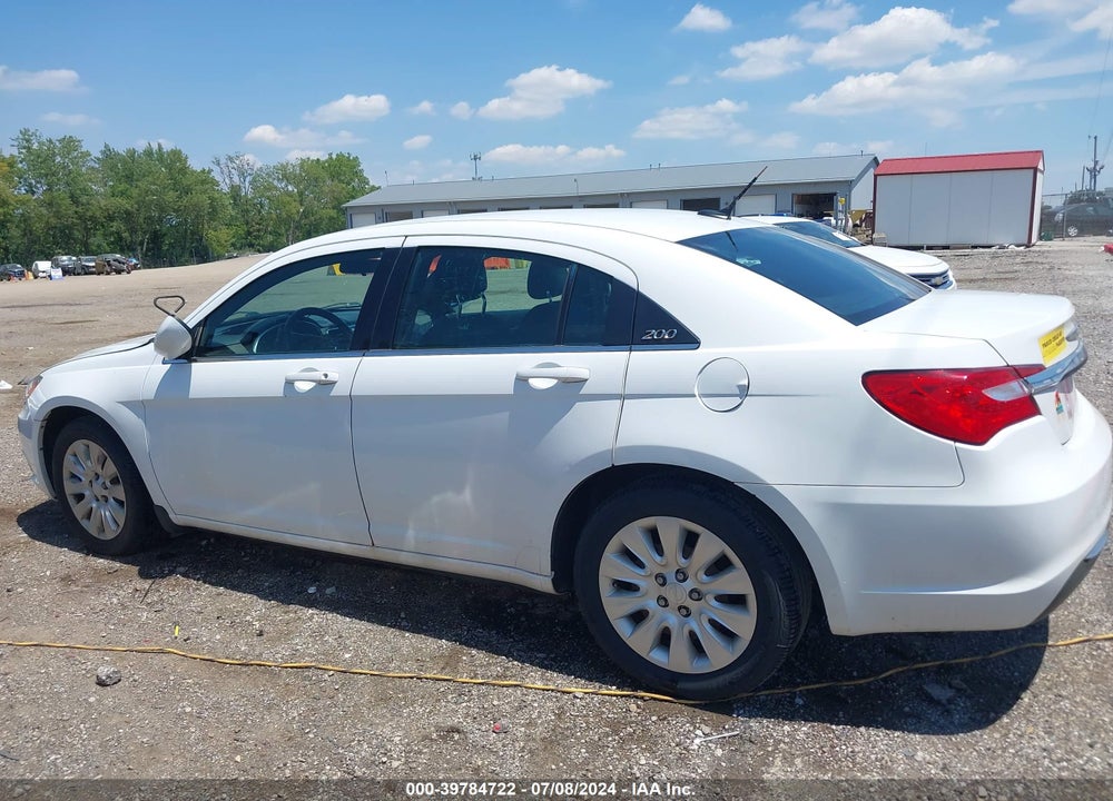 2012 CHRYSLER 200 LX VIN: 1C3CCBAB2CN105117