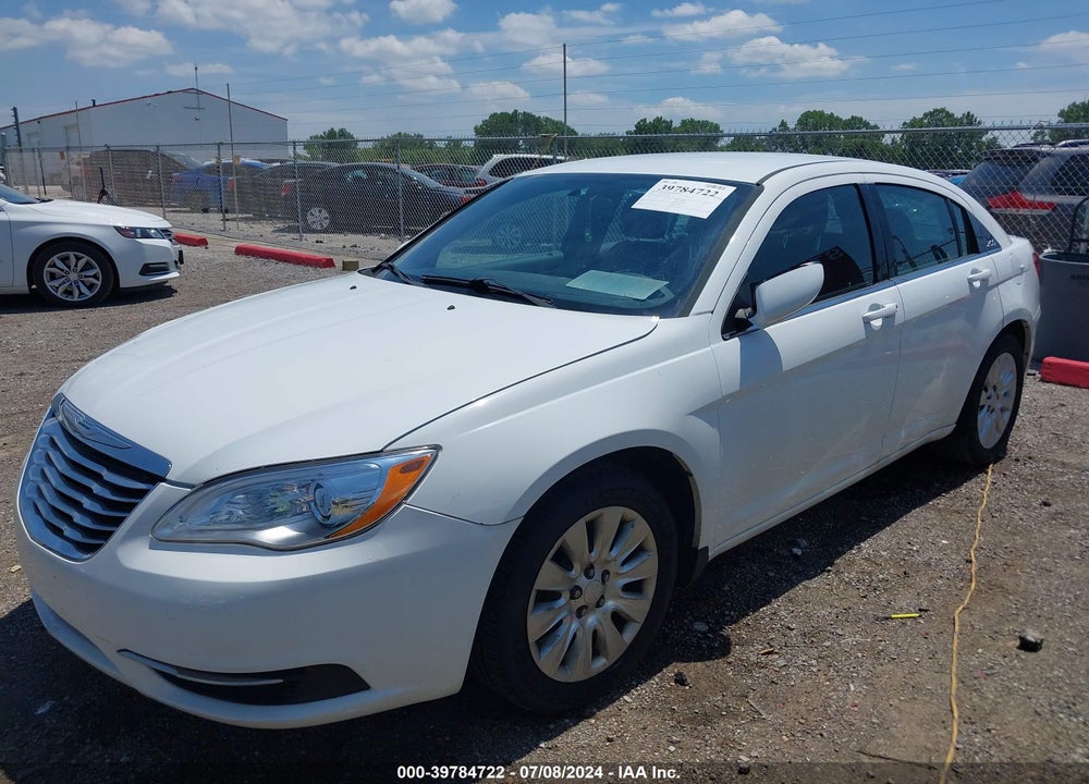 2012 CHRYSLER 200 LX VIN: 1C3CCBAB2CN105117