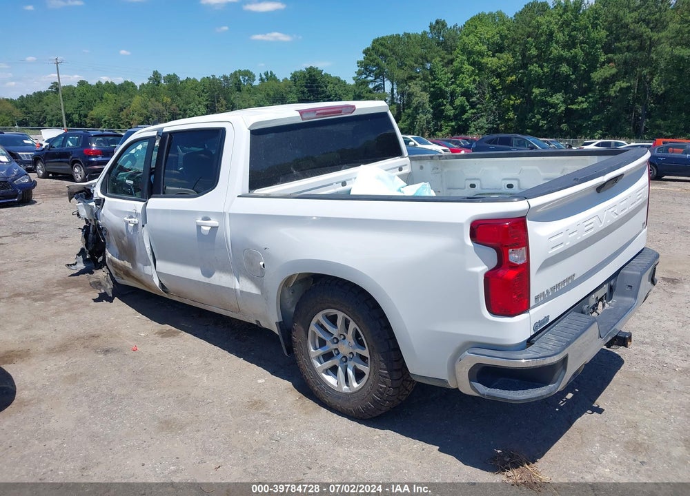 2021 CHEVROLET SILVERADO 1500 4WD SHORT BED LT VIN: 3GCUYDED1MG150438