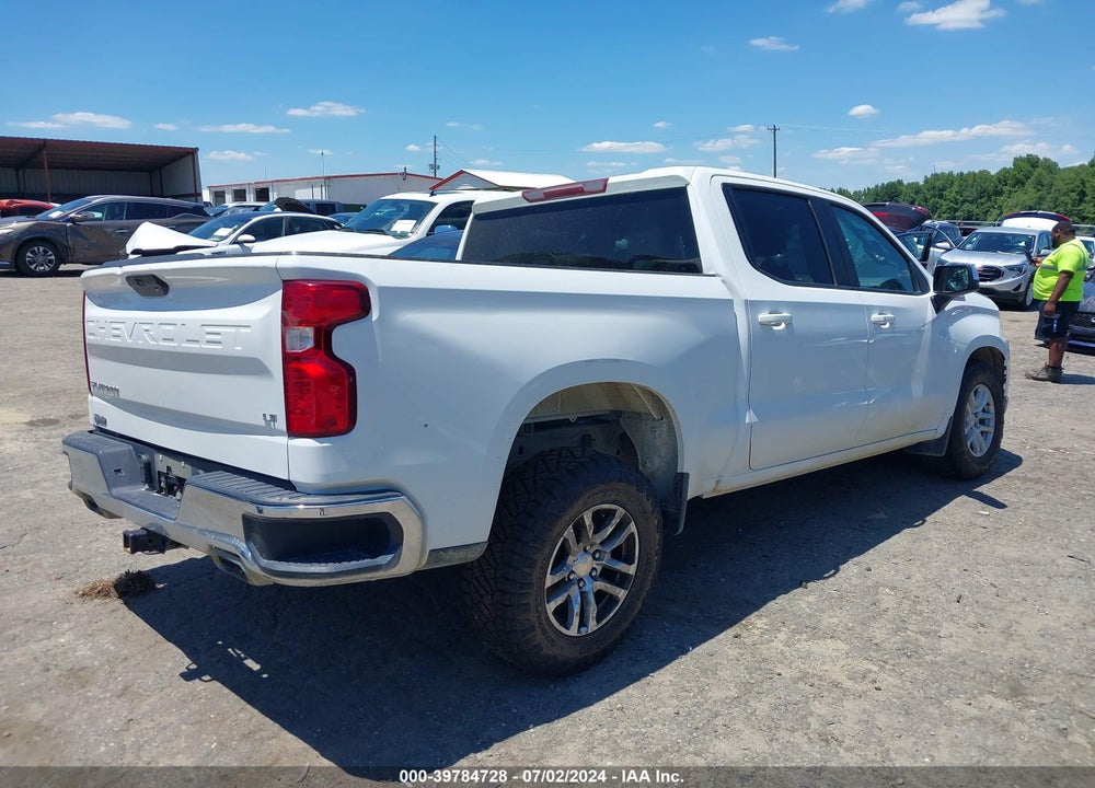 2021 CHEVROLET SILVERADO 1500 4WD SHORT BED LT VIN: 3GCUYDED1MG150438