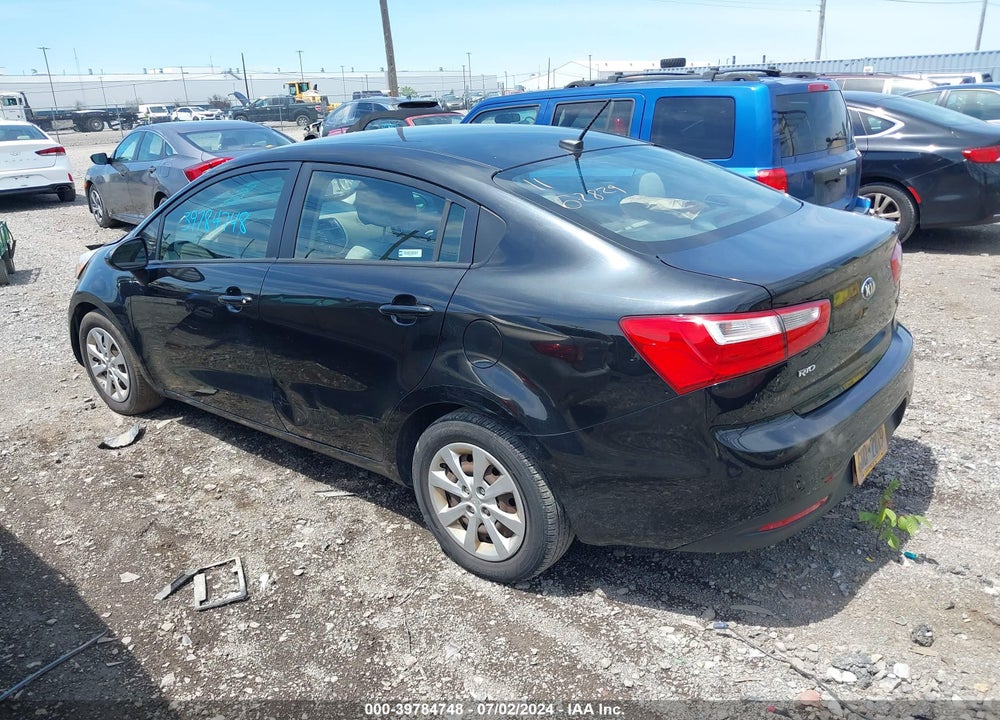 2014 KIA RIO LX VIN: KNADM4A34E6386915