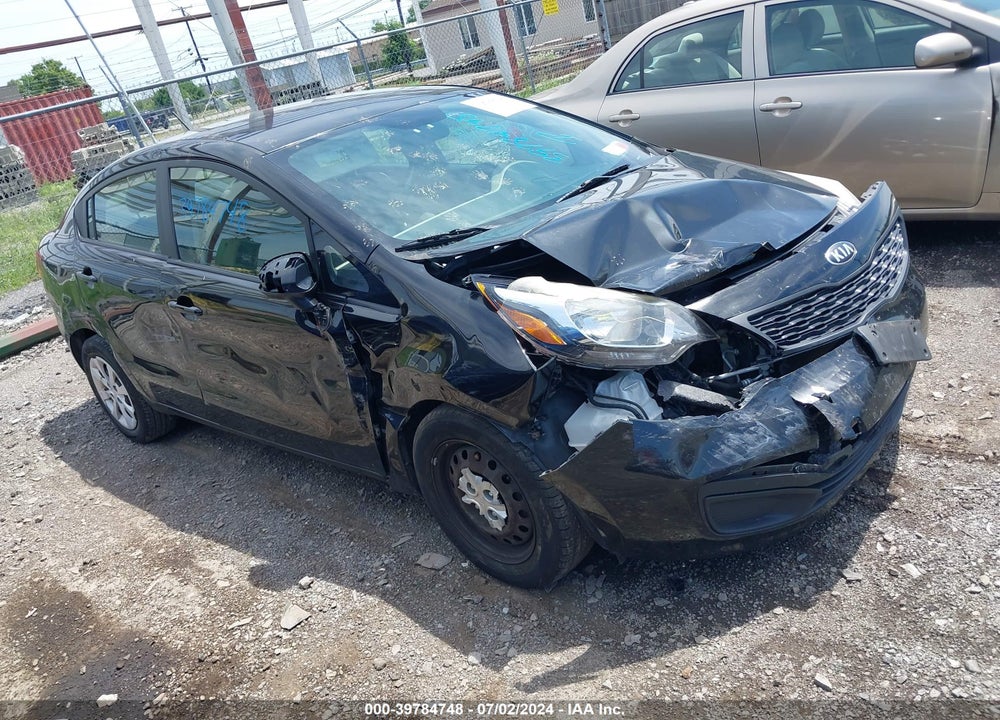 2014 KIA RIO LX VIN: KNADM4A34E6386915