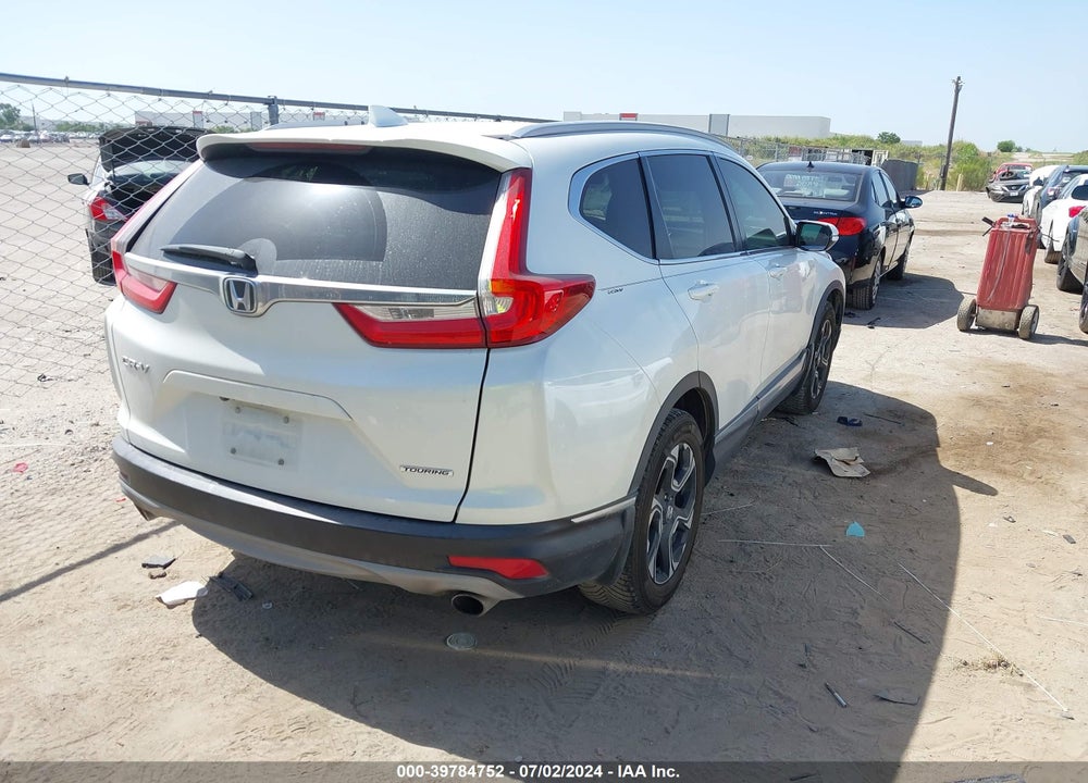 2018 HONDA CR-V TOURING VIN: 2HKRW1H97JH501499