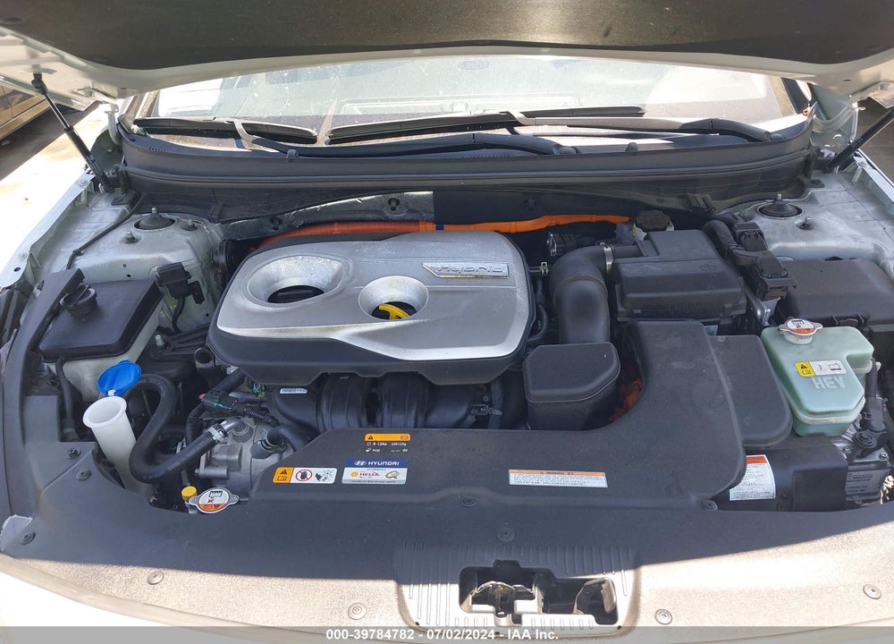 2016 HYUNDAI SONATA HYBRID SE VIN: KMHE24L13GA012641
