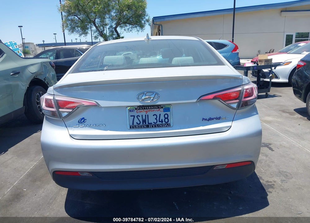 2016 HYUNDAI SONATA HYBRID SE VIN: KMHE24L13GA012641