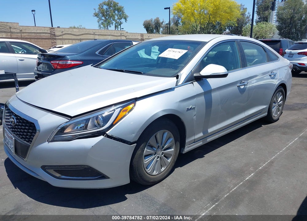 2016 HYUNDAI SONATA HYBRID SE VIN: KMHE24L13GA012641