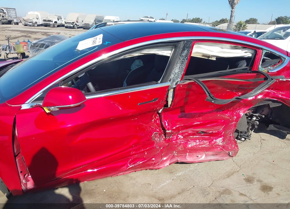 2020 TESLA MODEL 3 LONG RANGE DUAL MOTOR ALL-WHEEL DRIVE VIN: 5YJ3E1EB0LF664206